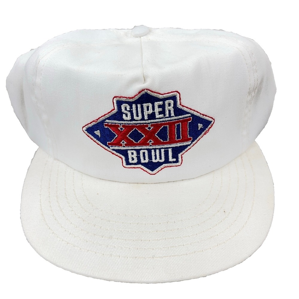 Vintage Washington Redskins Hat Cap Snapback Super Bowl XXII‎ Champions 90s USA